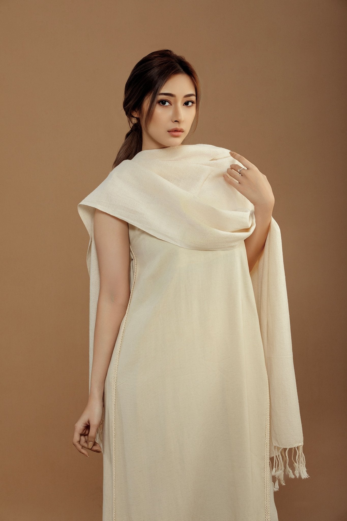 Baumwollschal - Luxury4Good - SANNI Foundation