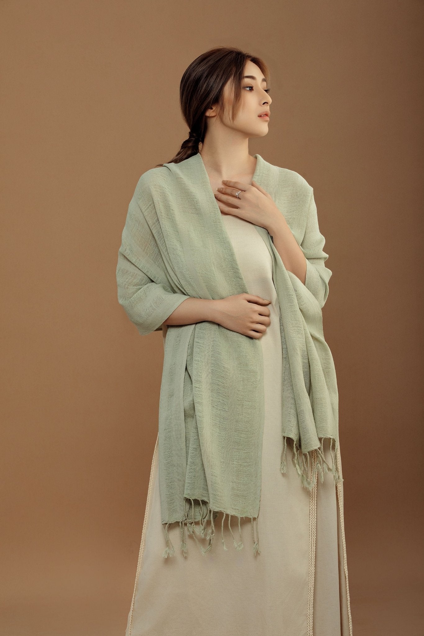 Baumwollschal - Luxury4Good - SANNI Foundation