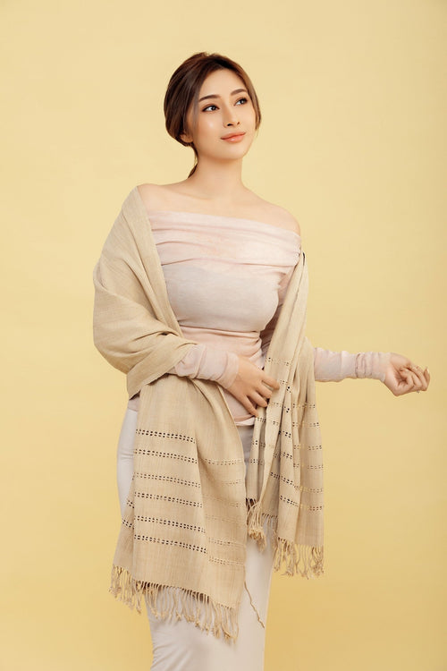 Lotusschal - Luxury4Good - SANNI Foundation