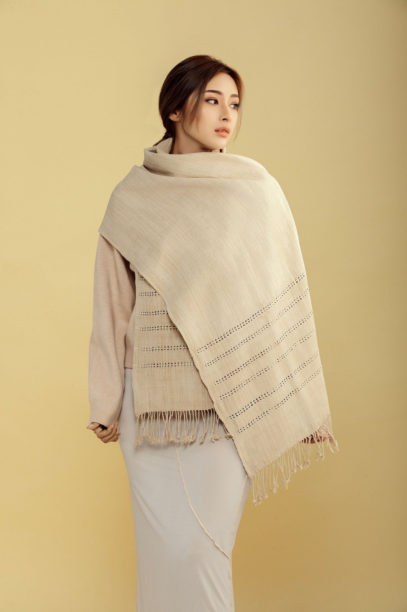 Lotusschal - Luxury4Good - SANNI Foundation